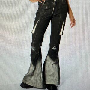 AKIRA ROCK YOU ALL NIGHT LONG DENIM PANT Size LL